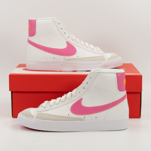 Nike Blazer Mid 77 GS Summit White Pinksicle DA4086-118 size 6 Youth / 7.5 Women - Picture 8 of 9